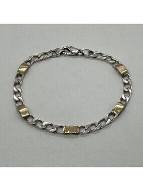 Tiffany & Co Figaro Chain Bracelet YG